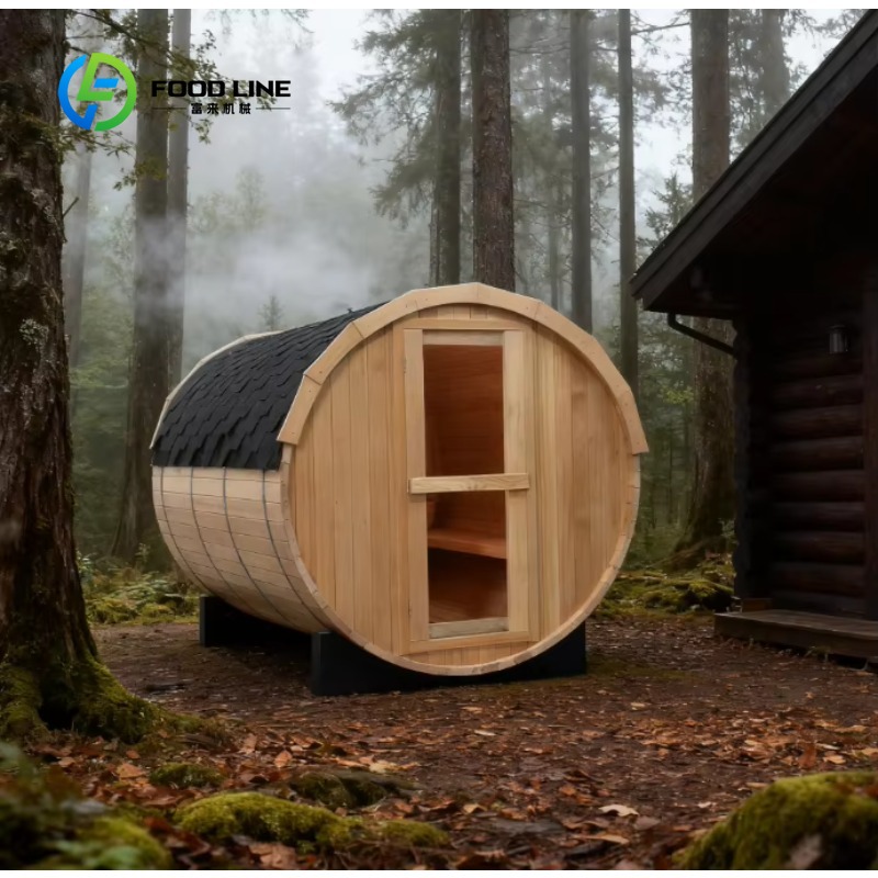 ห้องซาวน่าแห้งกลางแจ้งแบบกำหนด - Spa Wellness Design บทวิจารณ์และราคา