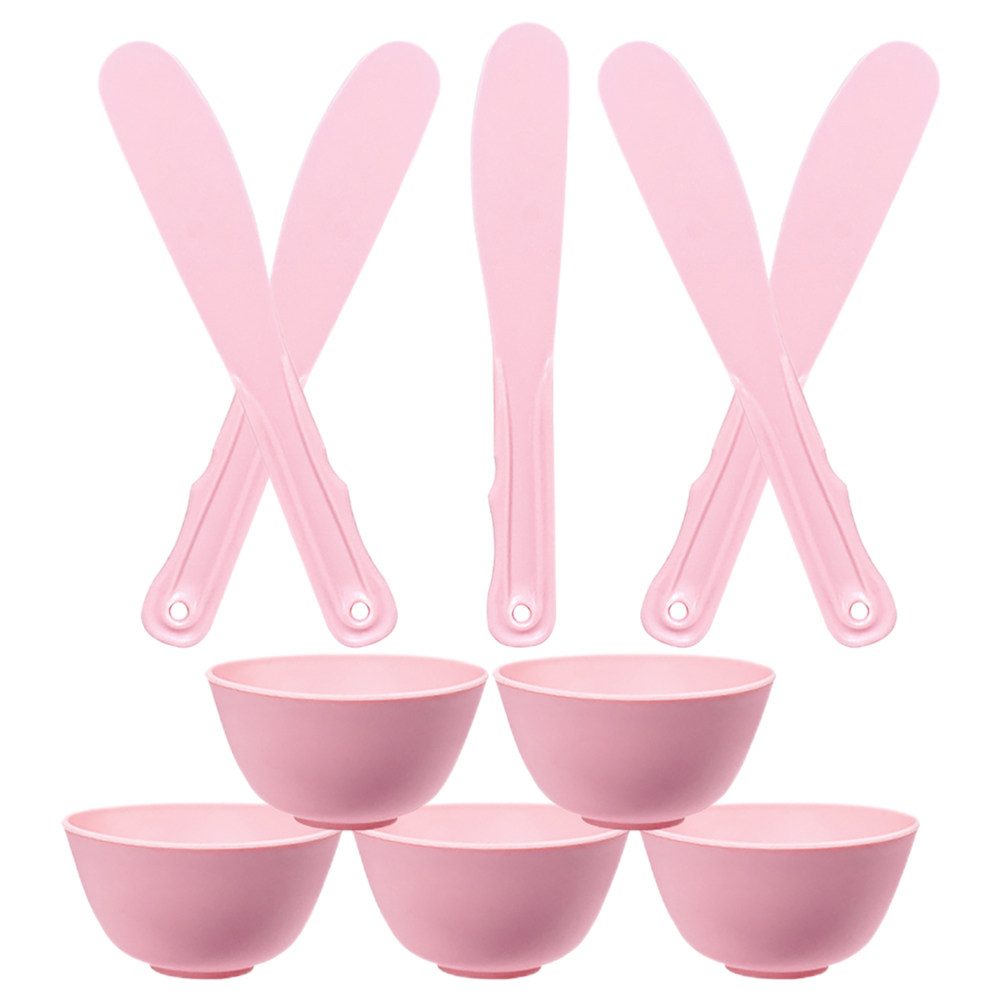 ชุดอุปกรณ์ผสมมาส์กหน้า 5 ชิ้น  - Face Mask Silicone บทวิจารณ์และราคา