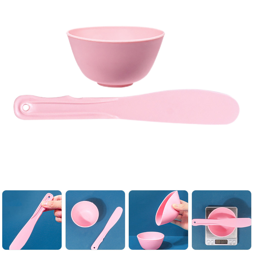 ชุดอุปกรณ์ผสมมาส์กหน้า 5 ชิ้น  - Face Mask Silicone บทวิจารณ์และราคา