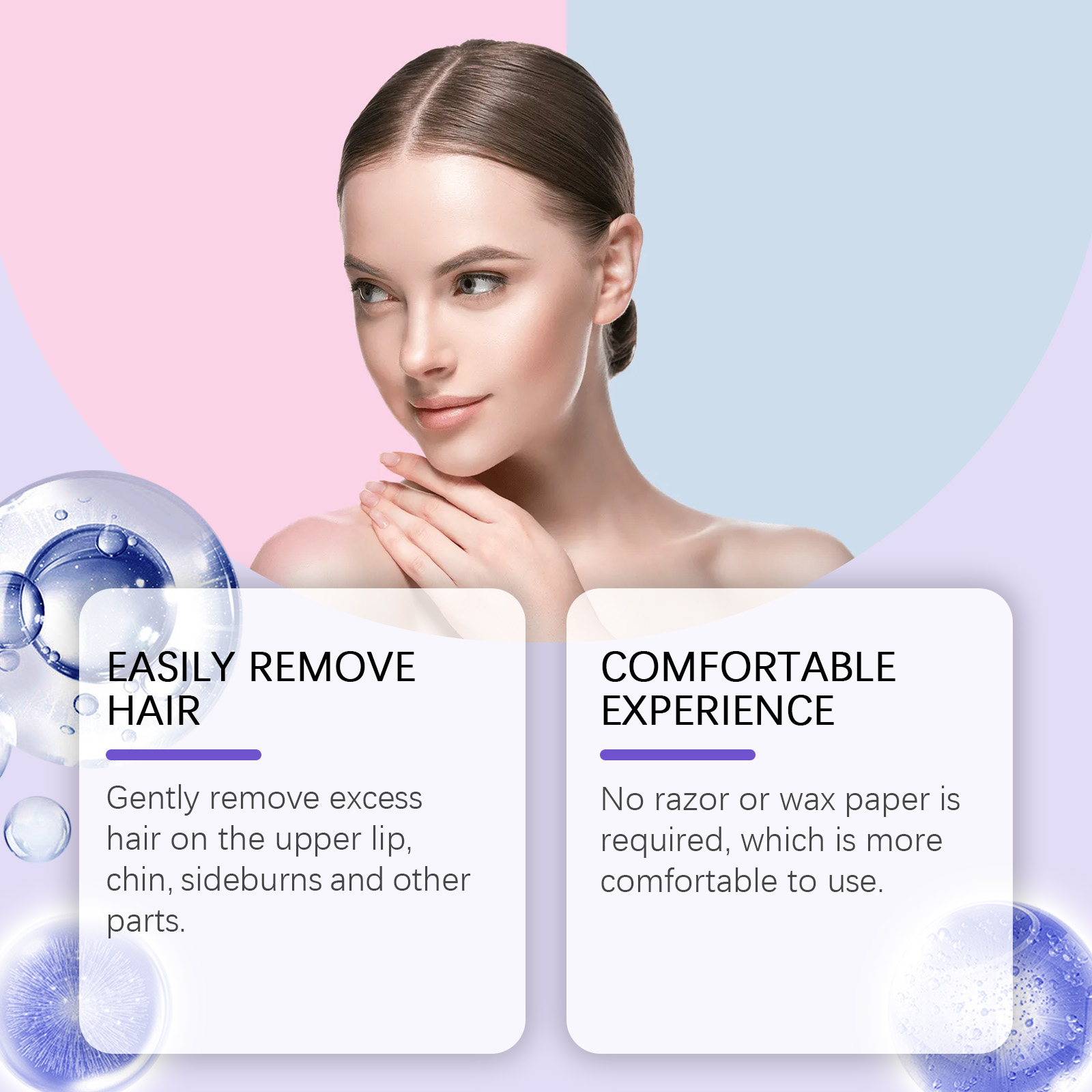 ครีมกำจัดขนบนใบหน้า ไม่เจ็บปวด - Hair Removal Cream บทวิจารณ์และราคา