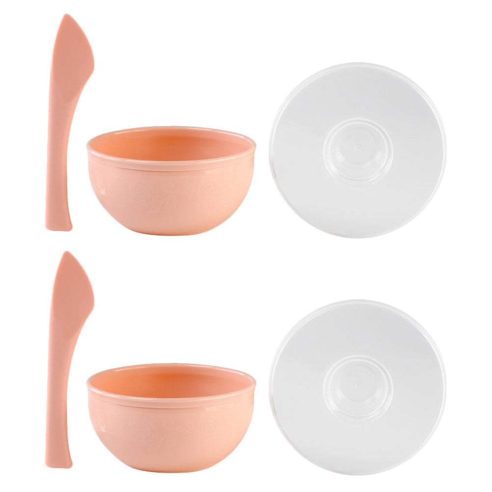 ชุดอุปกรณ์มาส์กหน้า 2 ชุด ชามซ - Face Mask Silicone บทวิจารณ์และราคา