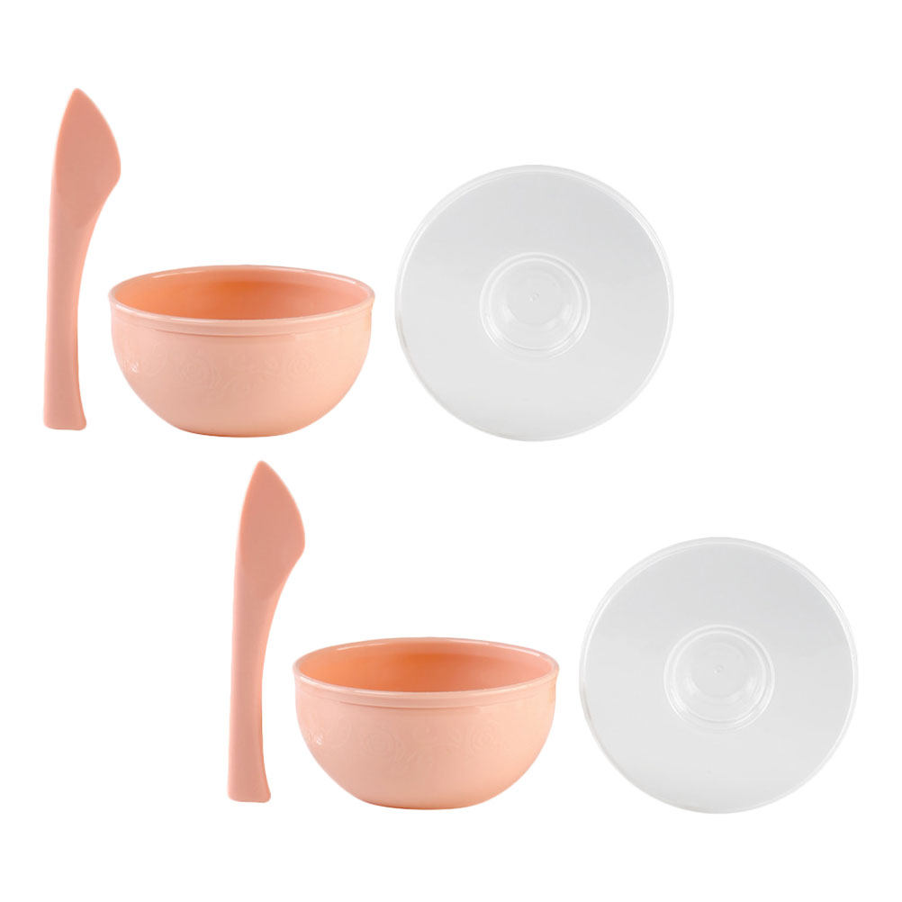 ชุดอุปกรณ์มาส์กหน้า 2 ชุด ชามซ - Face Mask Silicone บทวิจารณ์และราคา