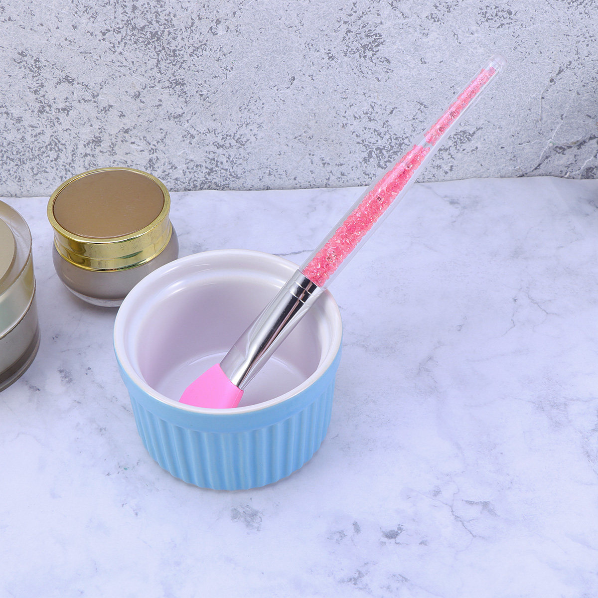 แปรงซิลิโคนสำหรับมาส์กหน้า 1 ช - Face Mask Silicone บทวิจารณ์และราคา