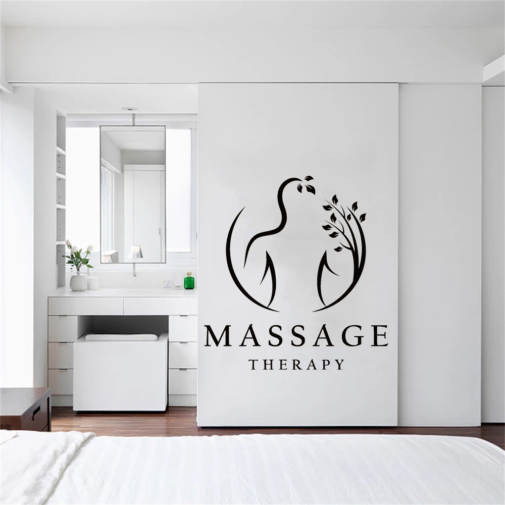สติ๊กเกอร์ติดผนังไวนิลสำหรับนว - Wellness Spa And Massage บทวิจารณ์และราคา