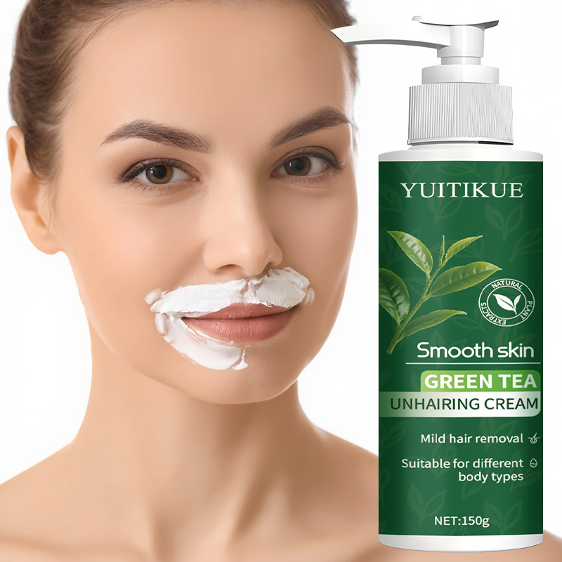 YUITIKUE ครีมกำจัดขนชาเขียว 15 - Hair Removal Cream บทวิจารณ์และราคา