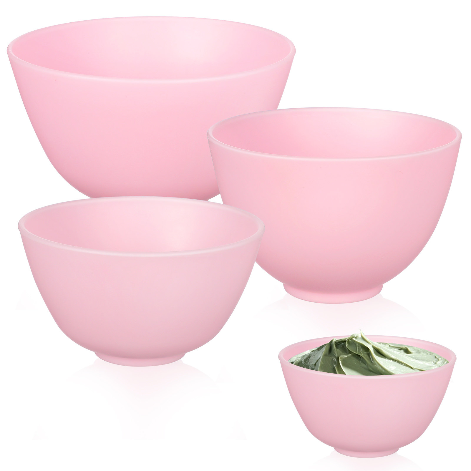 ชุดชามซิลิโคนคุณภาพสูง 3 ชิ้น  - Face Mask Silicone บทวิจารณ์และราคา