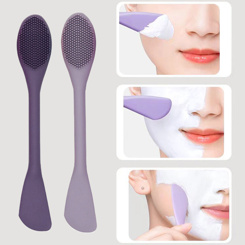 แปรงดูแลผิวหน้าแบบพกพา หัวคู่  - Face Mask Silicone บทวิจารณ์และราคา