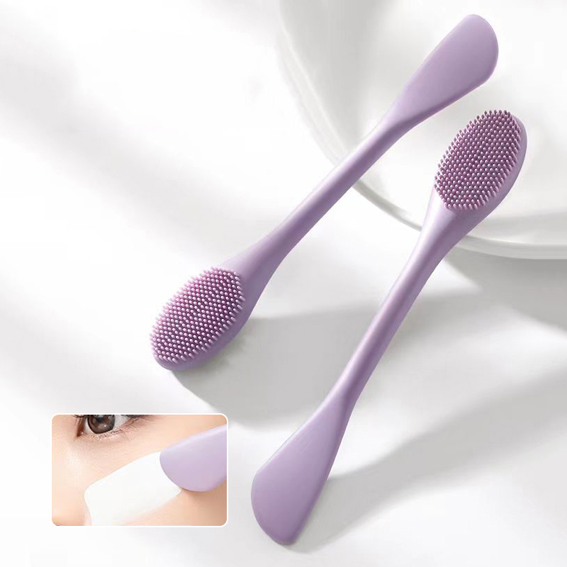 แปรงดูแลผิวหน้าแบบพกพา หัวคู่  - Face Mask Silicone บทวิจารณ์และราคา