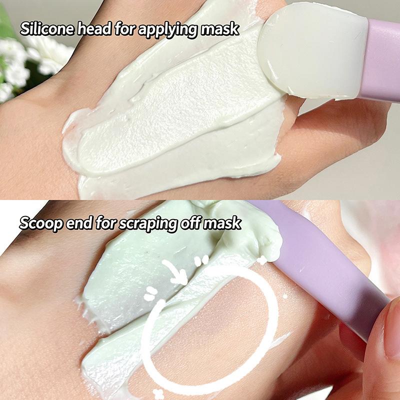 【M】แปรงซิลิโคนสองด้านสำหรับมาส - Face Mask Silicone บทวิจารณ์และราคา