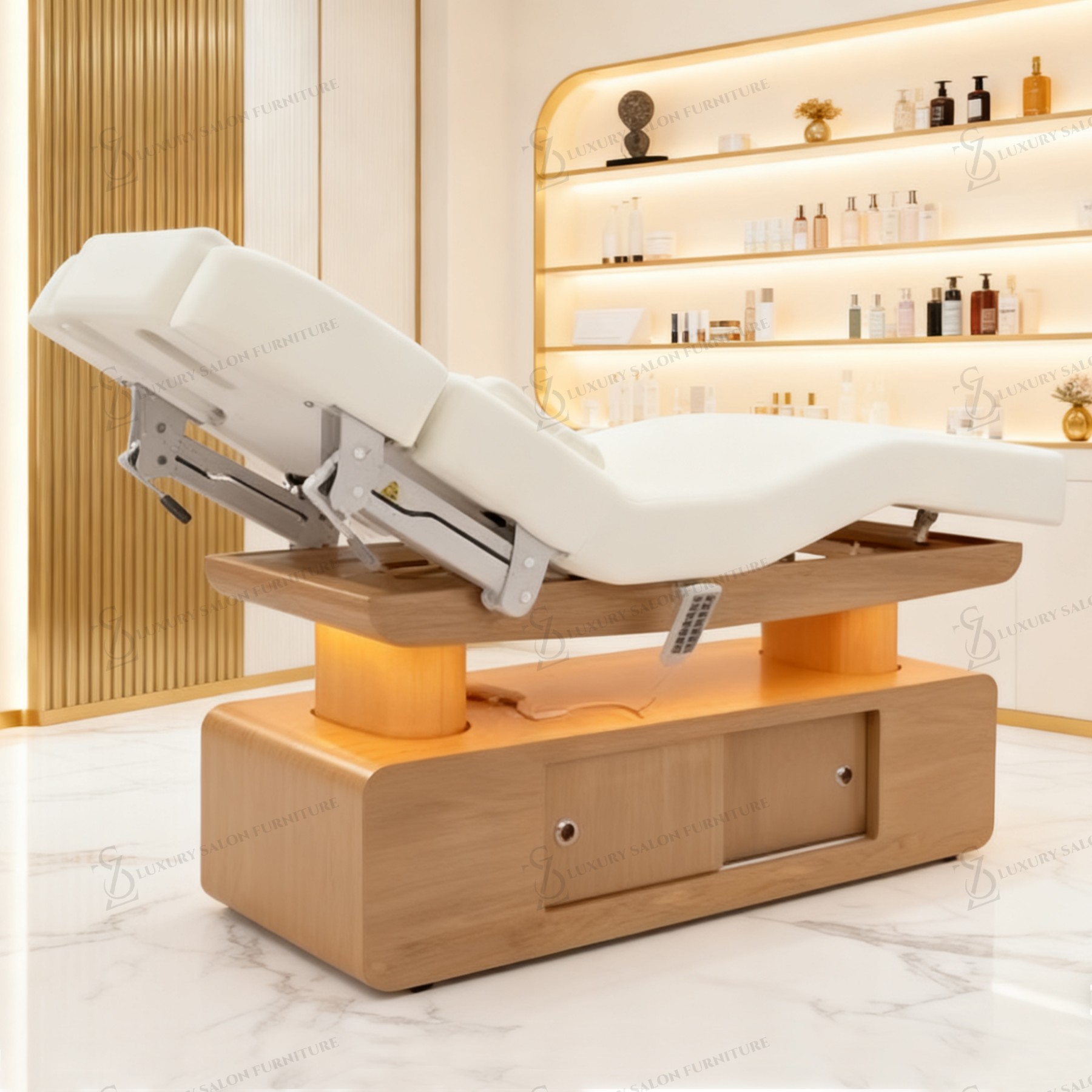 เตียงเสริมความงามไฟฟ้าอเนกประส - Wellness Spa And Massage บทวิจารณ์และราคา